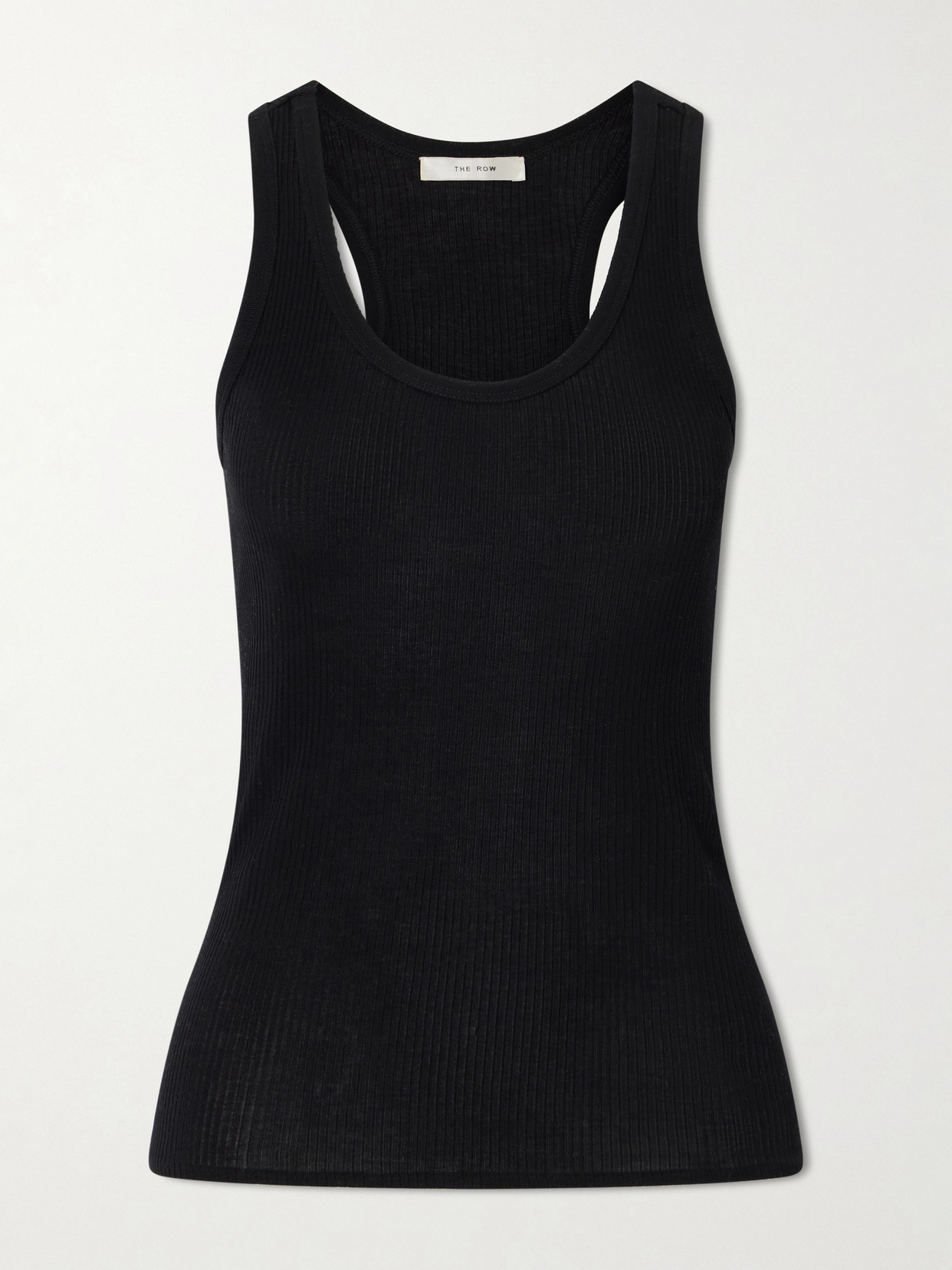 The Row - Cendrea Cotton Tank - Black