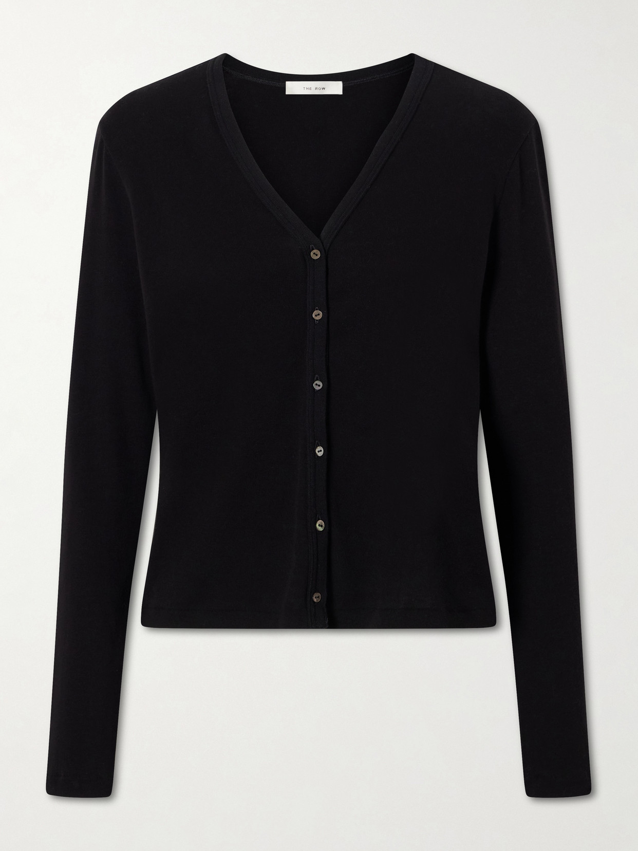 The Row - Cresp Cotton Cardigan - Black