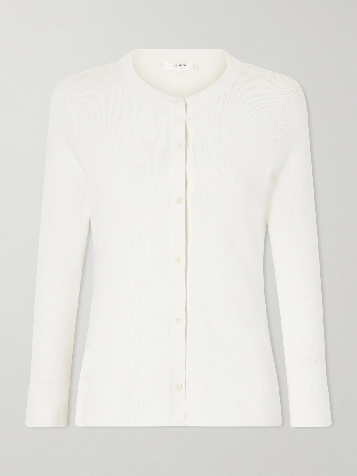 The Row - Okino Cotton And Silk-blend Cardigan - White