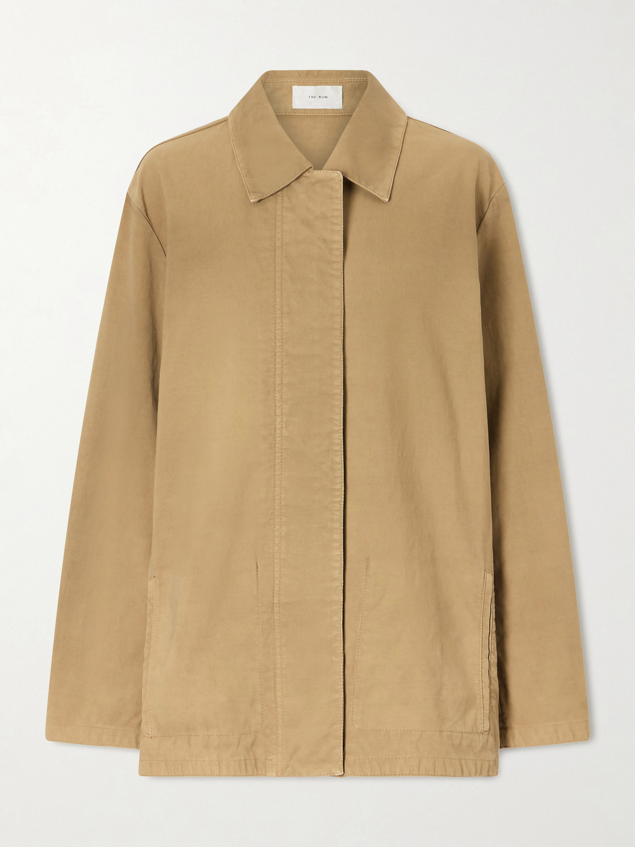 The Row - Baeza Cotton Jacket - Neutrals