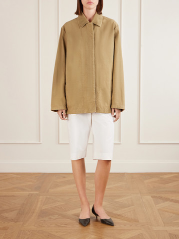 The Row Baeza cotton jacket