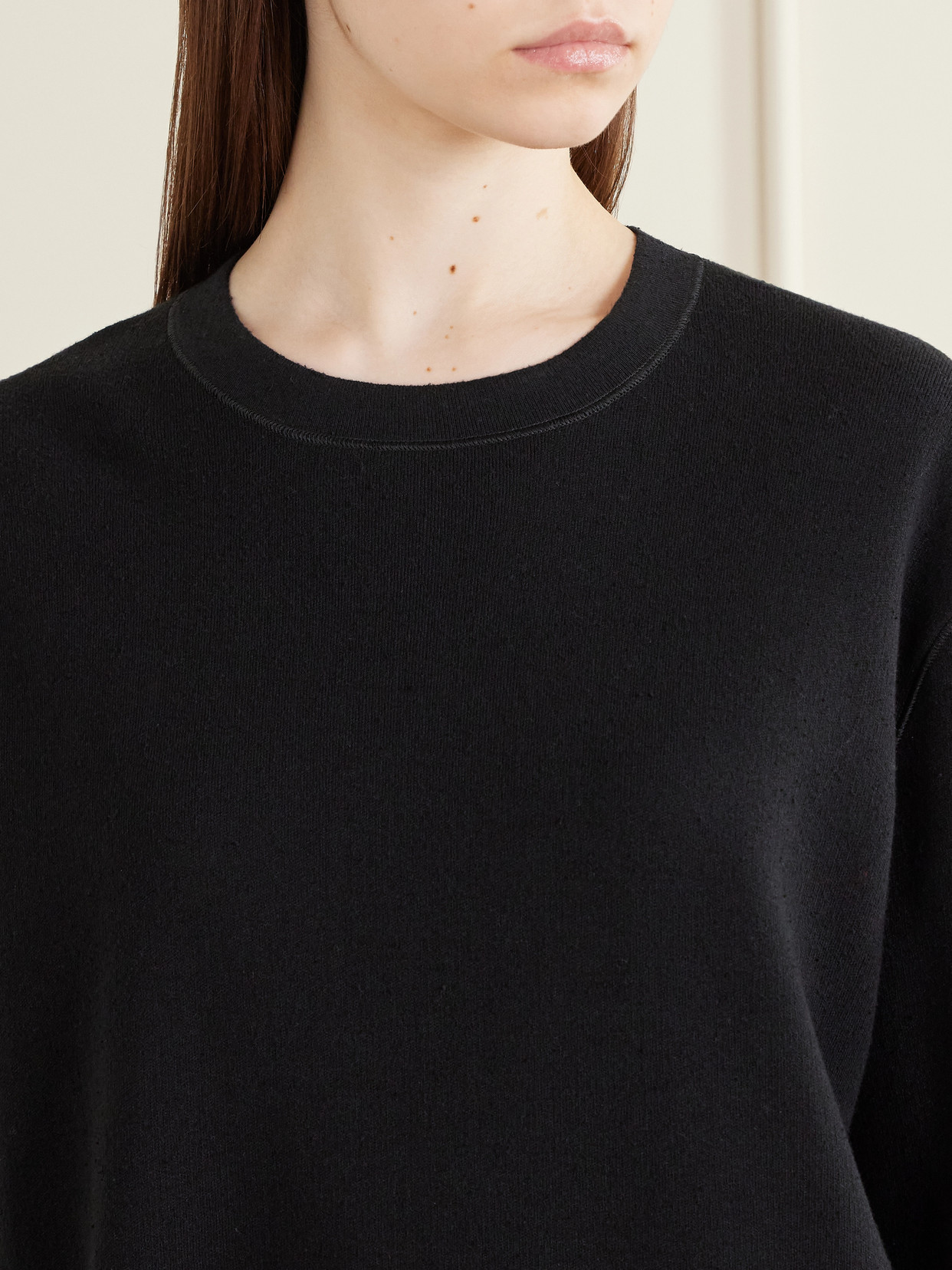 Ottilie Silk And Cotton-Blend Sweatshirt