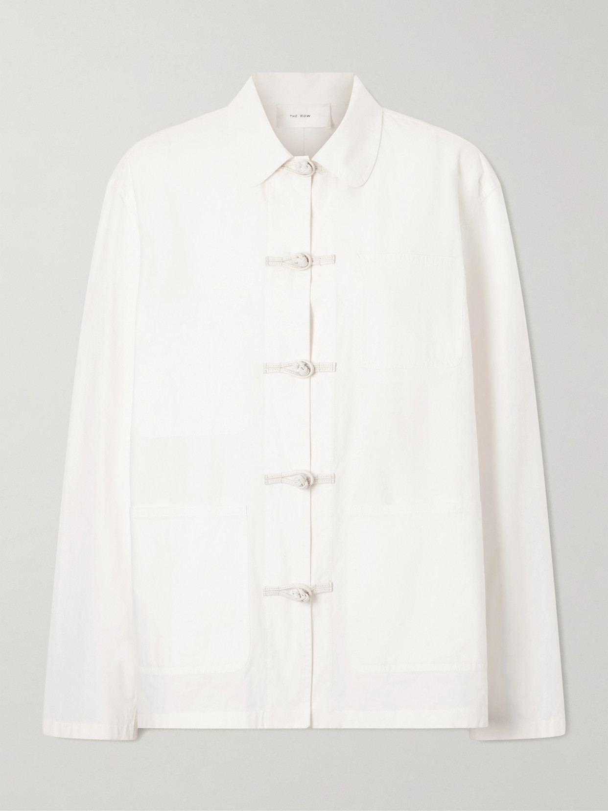 The Row - Behati Cotton Jacket - White