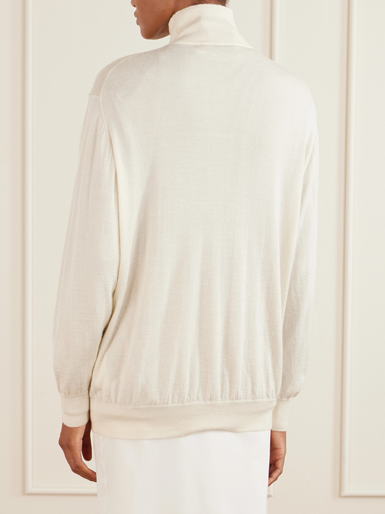 Orly Cashmere And Silk-Blend Turtleneck