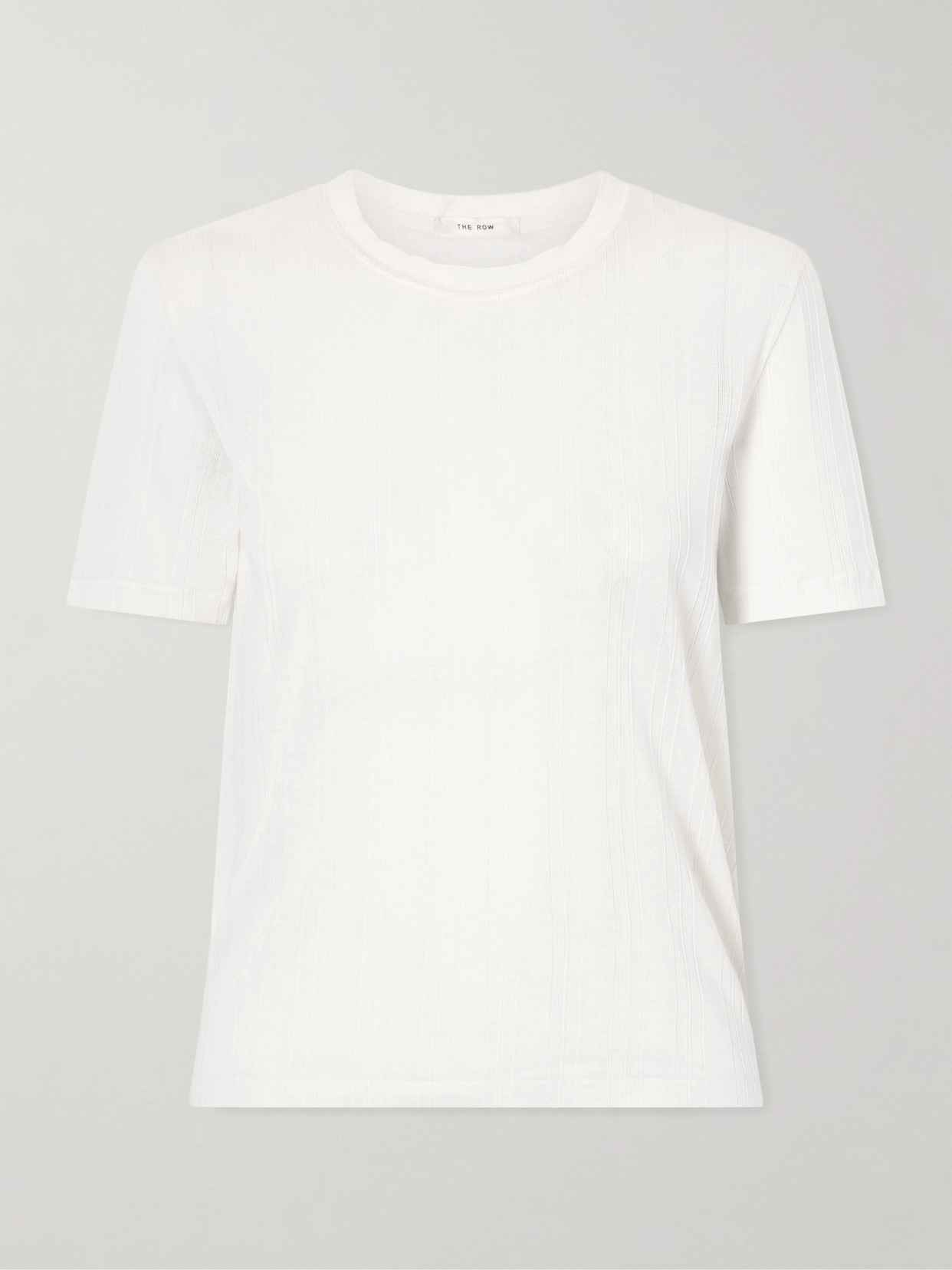 The Row - Etina Cotton-jersey T-shirt - Neutrals