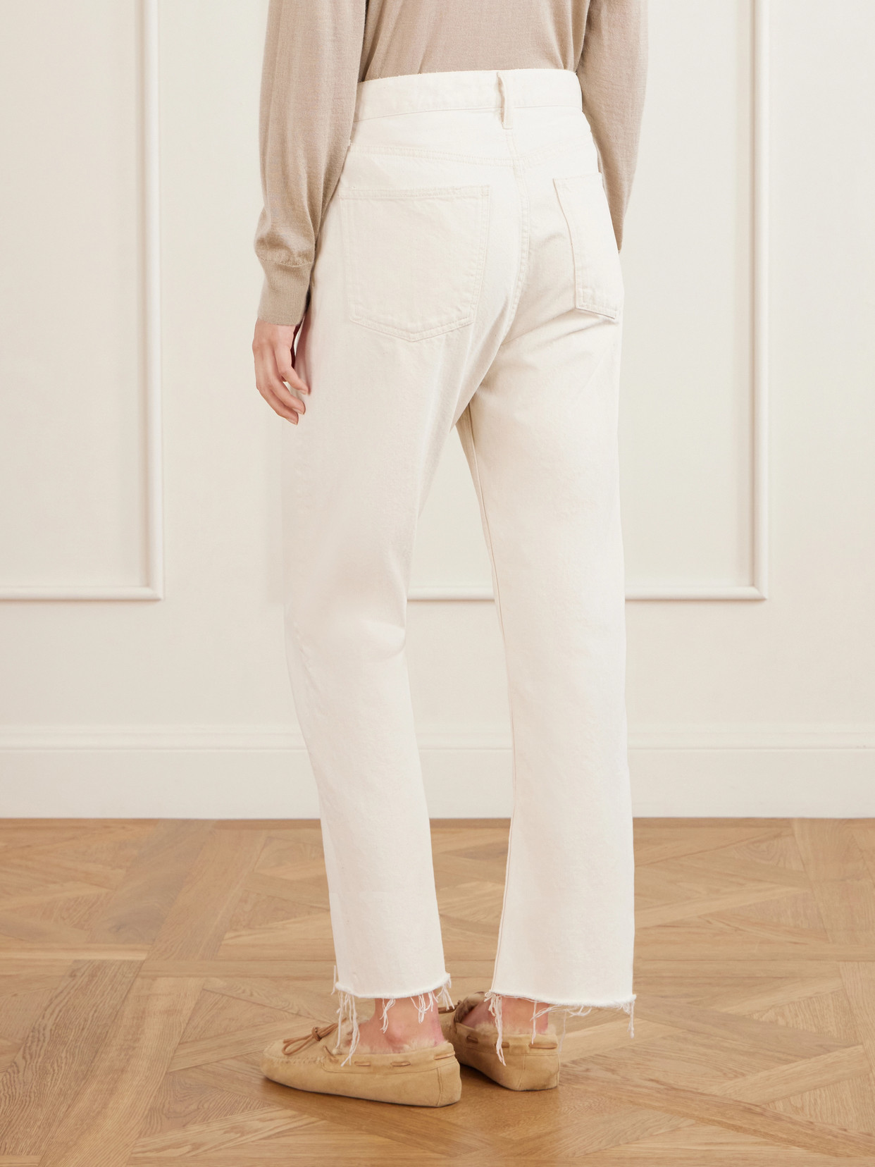 Fortino Mid-Rise Straight-Leg Jeans