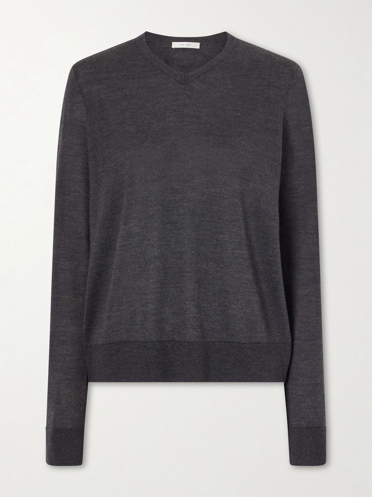 The Row - Ondre Cashmere And Silk-blend Sweater - Gray