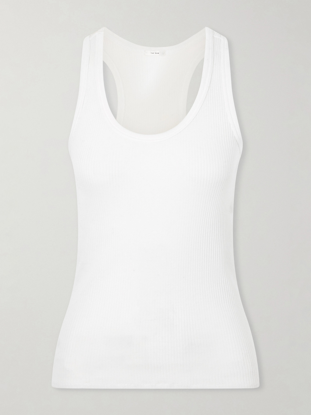 The Row - Cendrea Cotton Tank - White