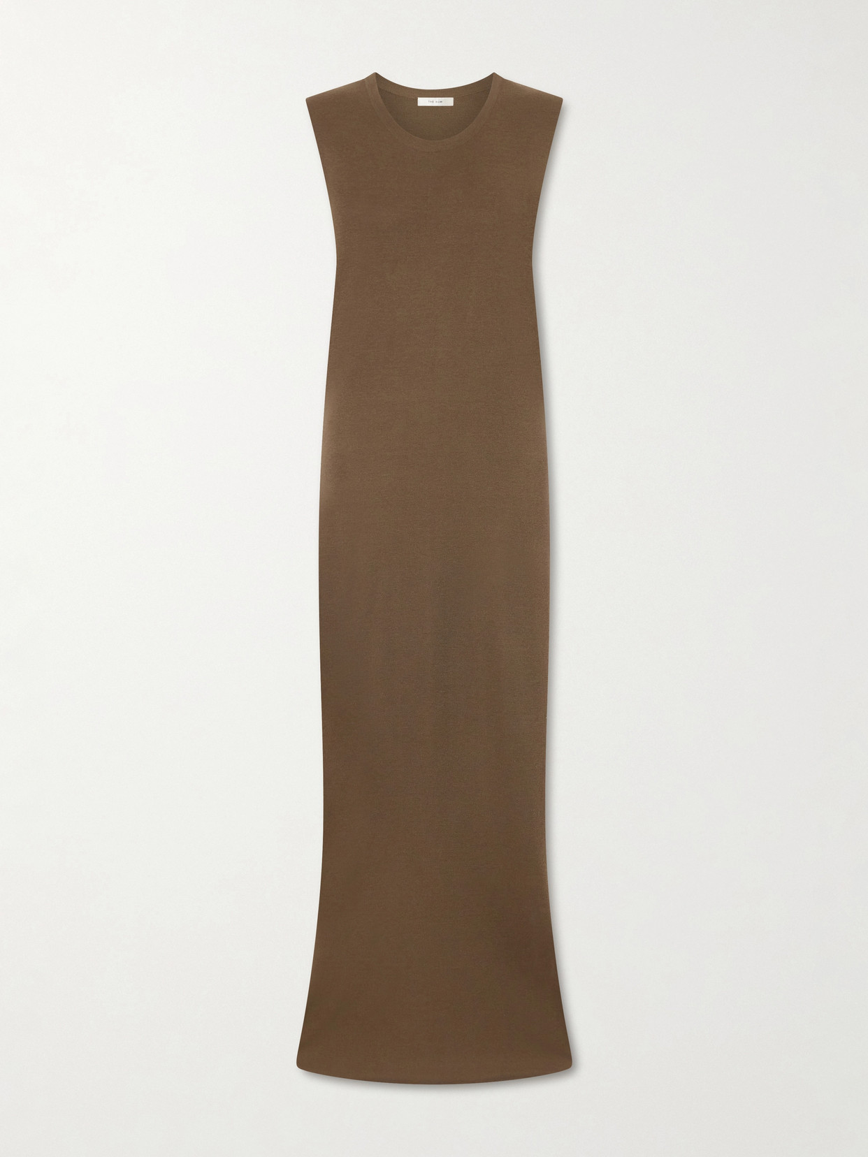 The Row - Oiva Silk Maxi Dress - Brown