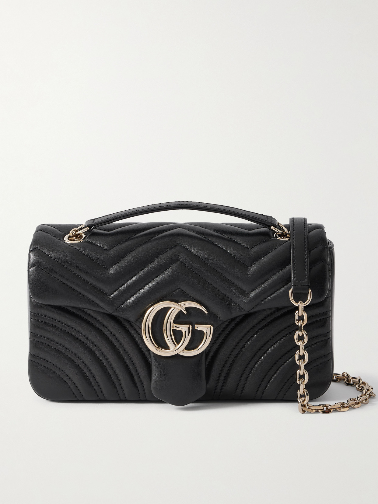 GG Marmont Quilted Shoulder Bag