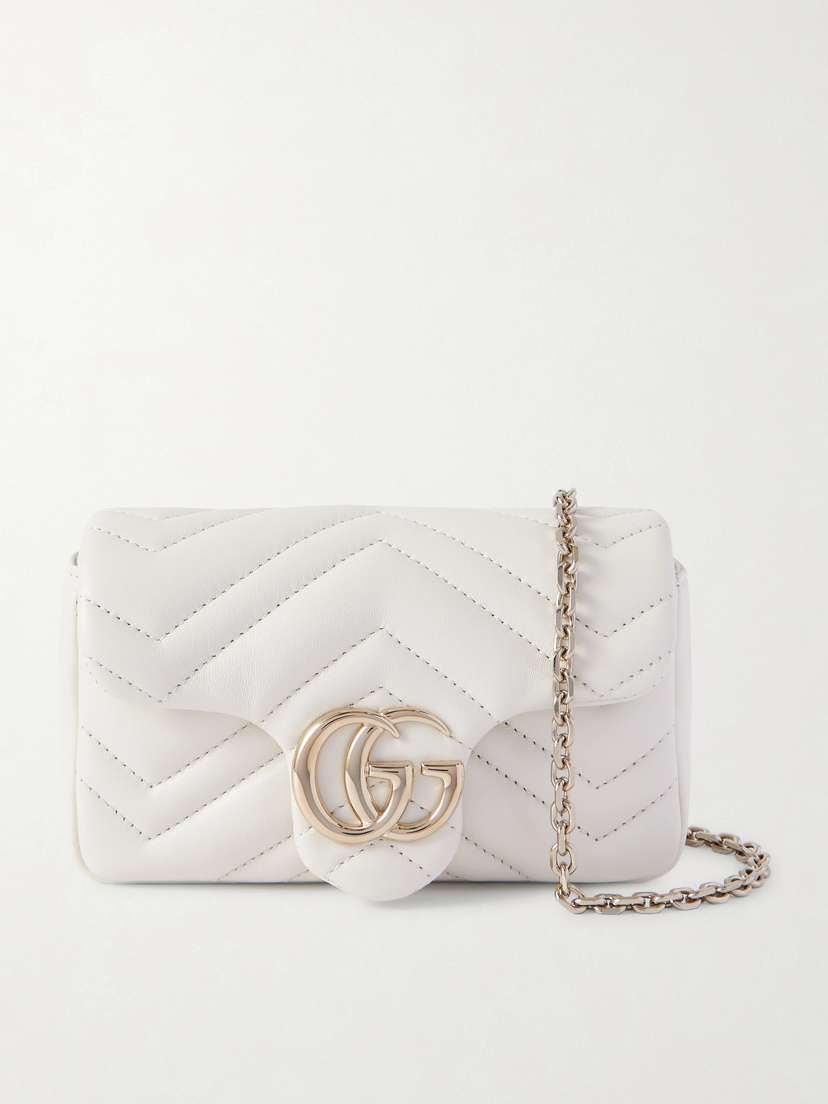Gucci Gg Marmont Mini Matelassé Leather Shoulder Bag