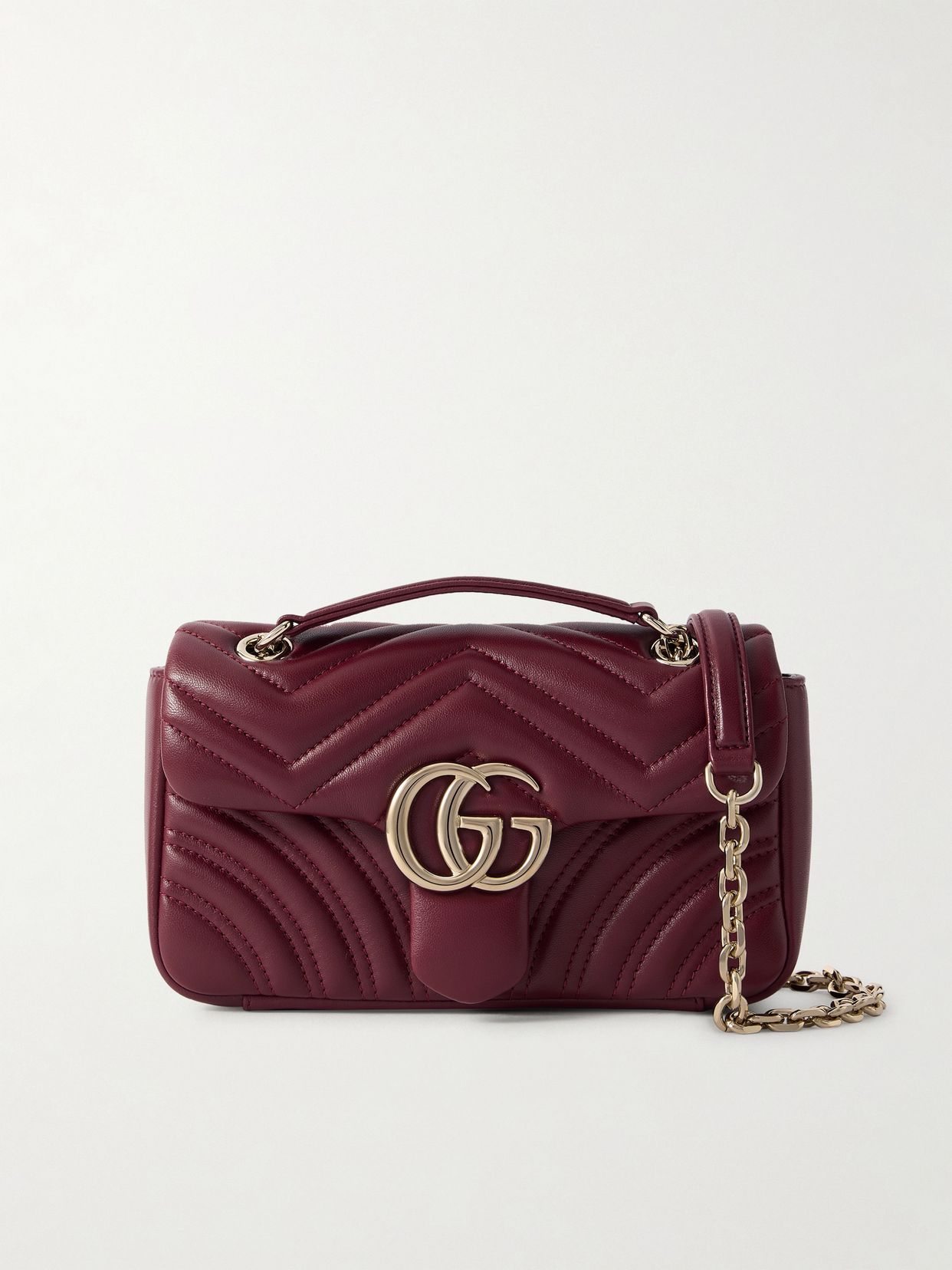 gg marmont 20 quilted leather shoulder bag