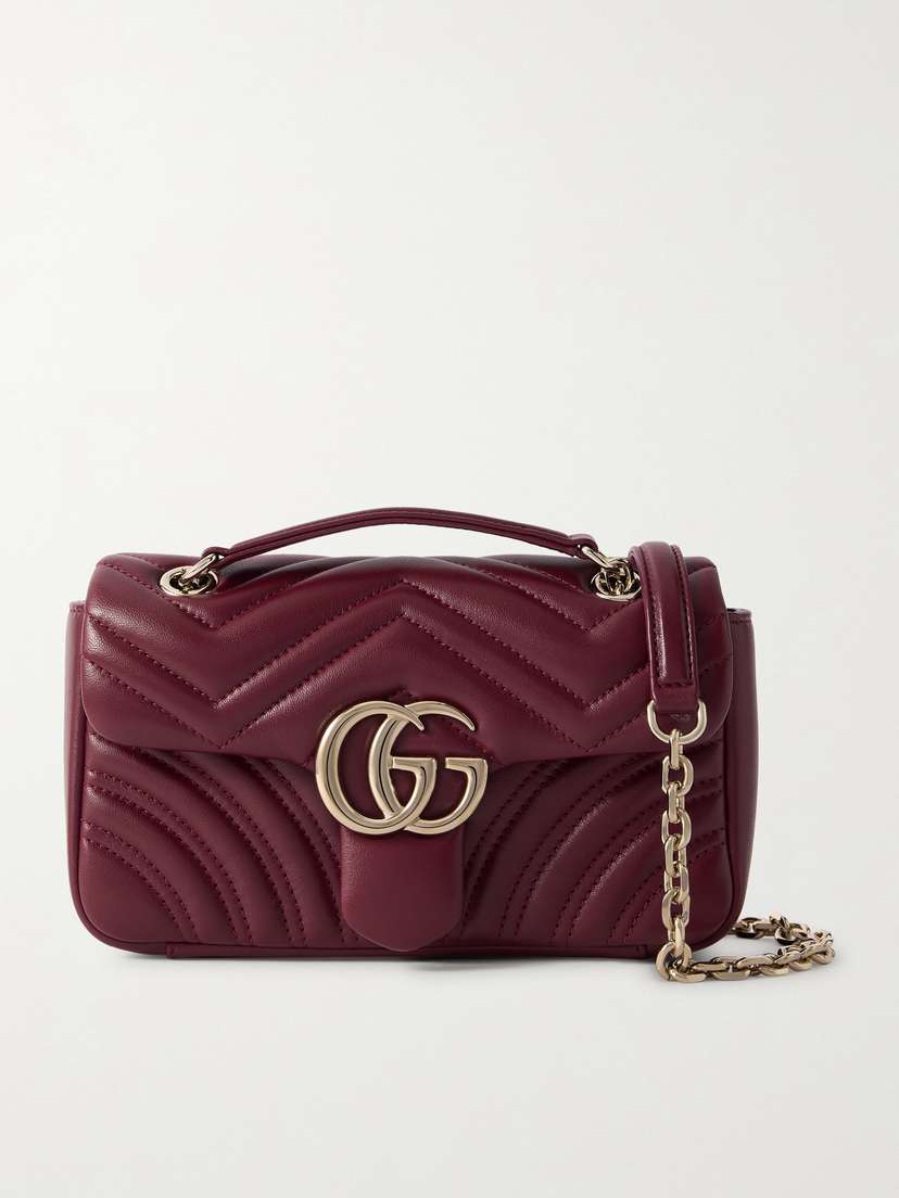 Gucci Gg Marmont 2.0 Quilted Leather Shoulder Bag