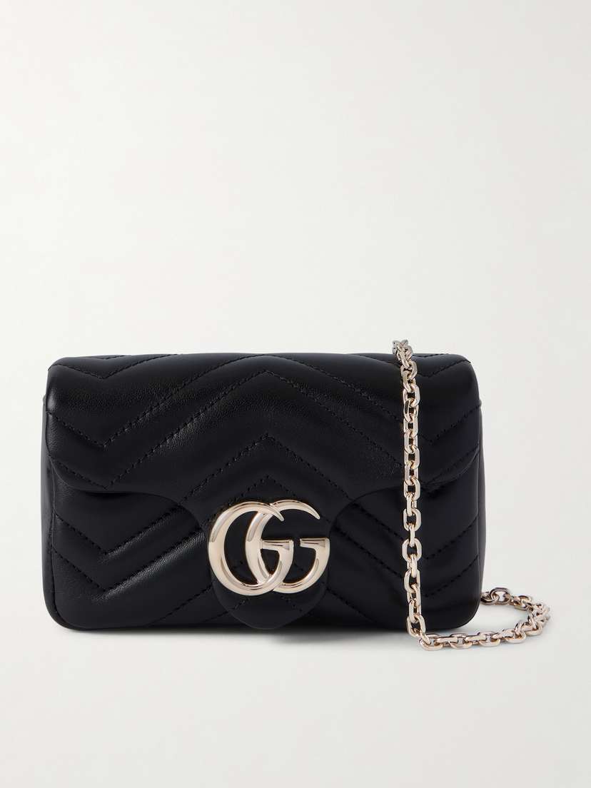 Gucci Gg Marmont Mini Matelassé Leather Shoulder Bag