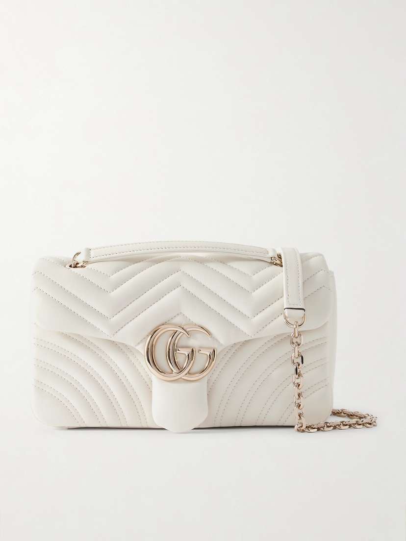 Gucci Gg Marmont Quilted Leather Shoulder Bag