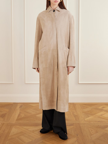 Stouls Corleone suede coat