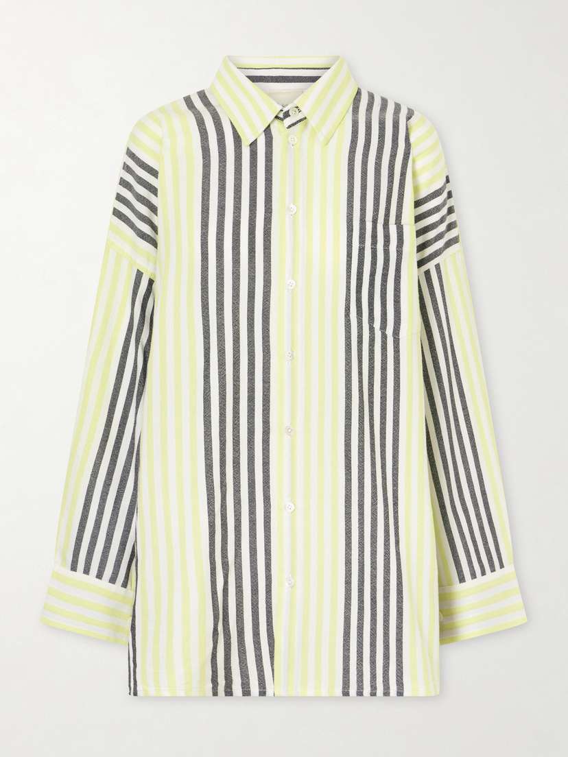 Marrakshi Life Striped Cotton Shirt