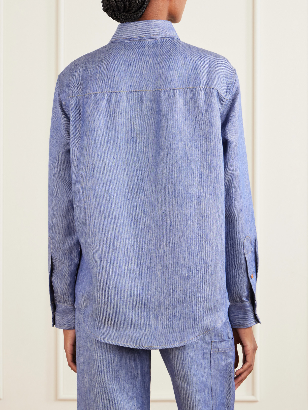 Linen-Denim Shirt