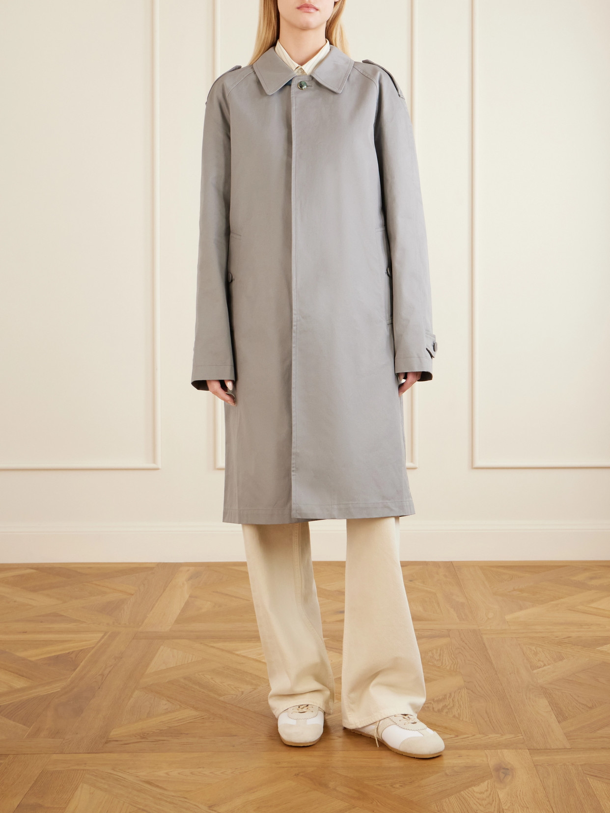 Silver Runestone Cotton Coat