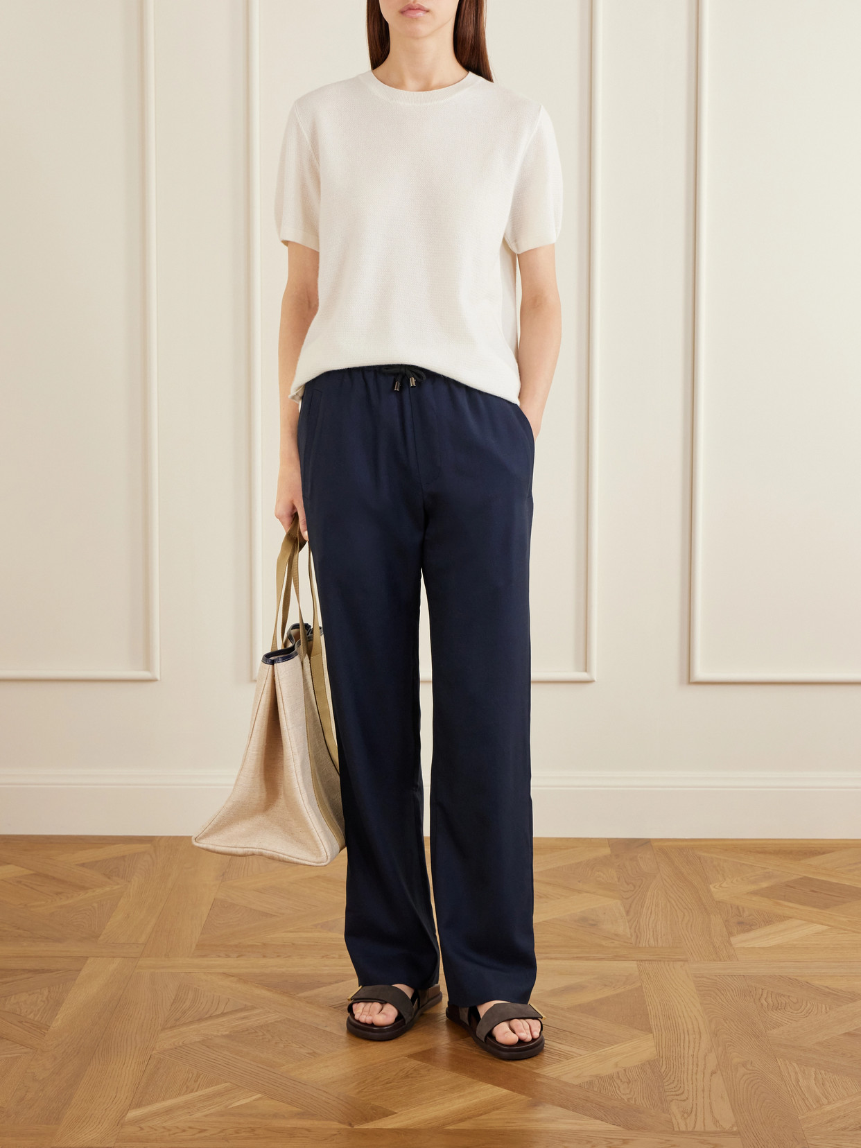 Signature Knitted Cashmere T-Shirt