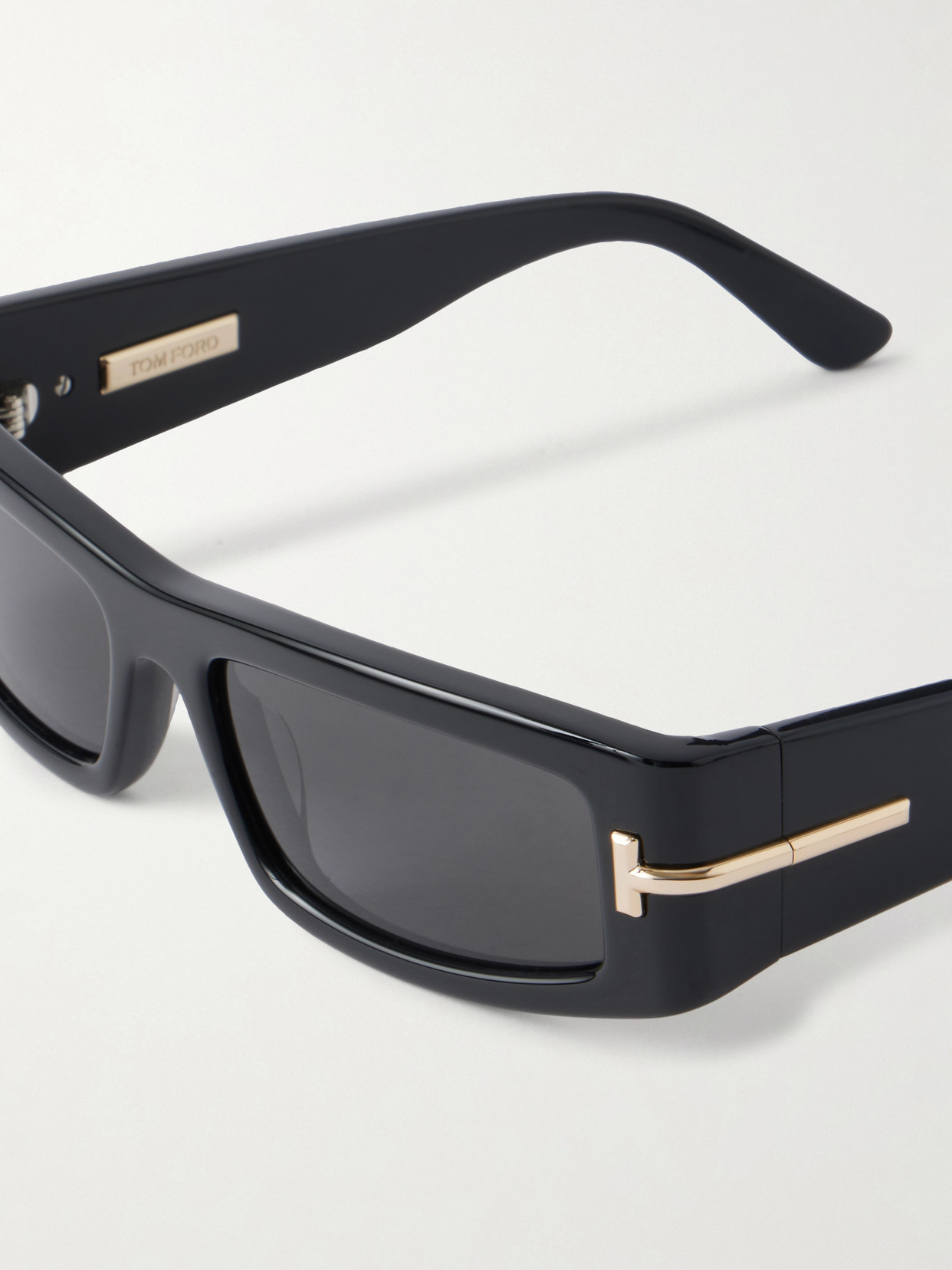 Tom Ford Square-frame Acetate Sunglasses In Black