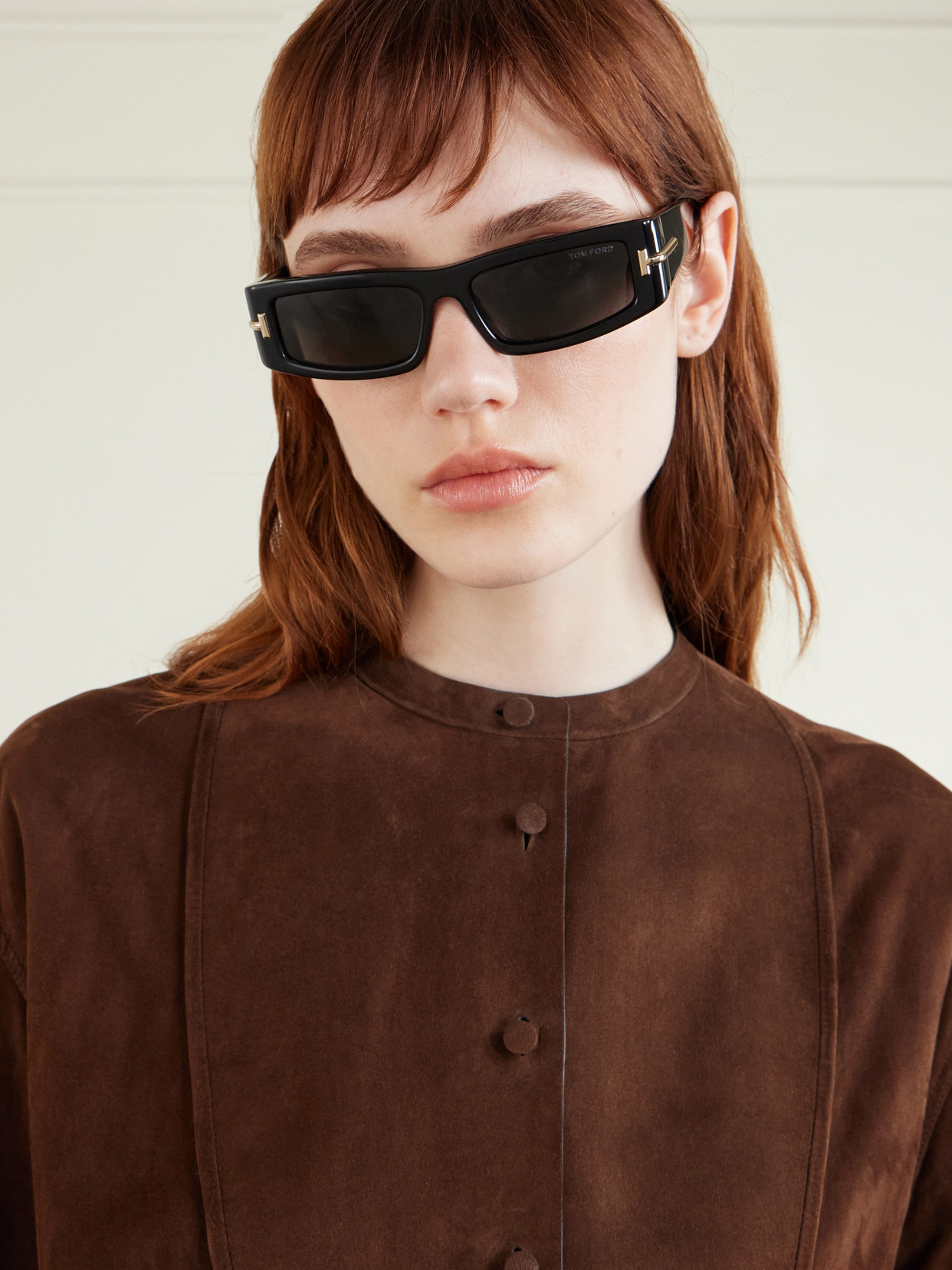 Tom Ford Square-frame Acetate Sunglasses In Black