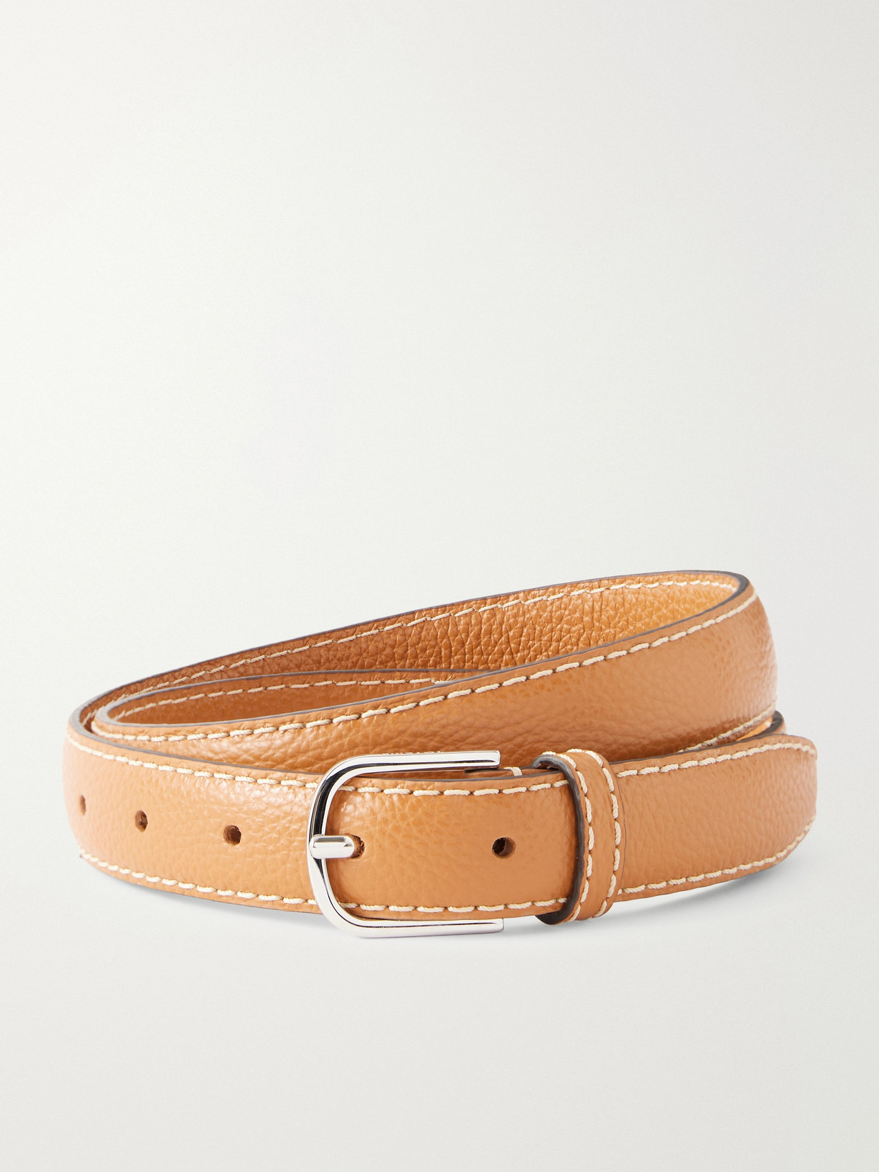 Totême Leather Belt In Brown