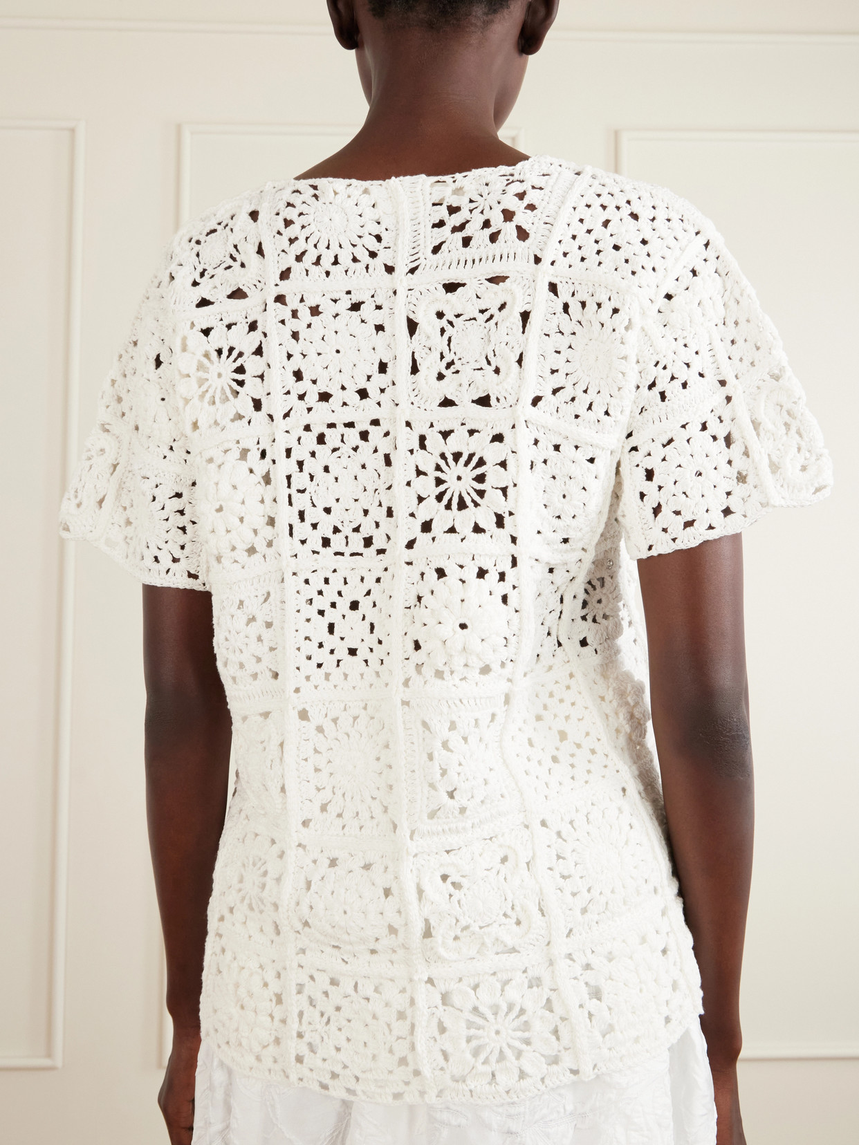 Comme Des Garçons - Crocheted Cotton Top