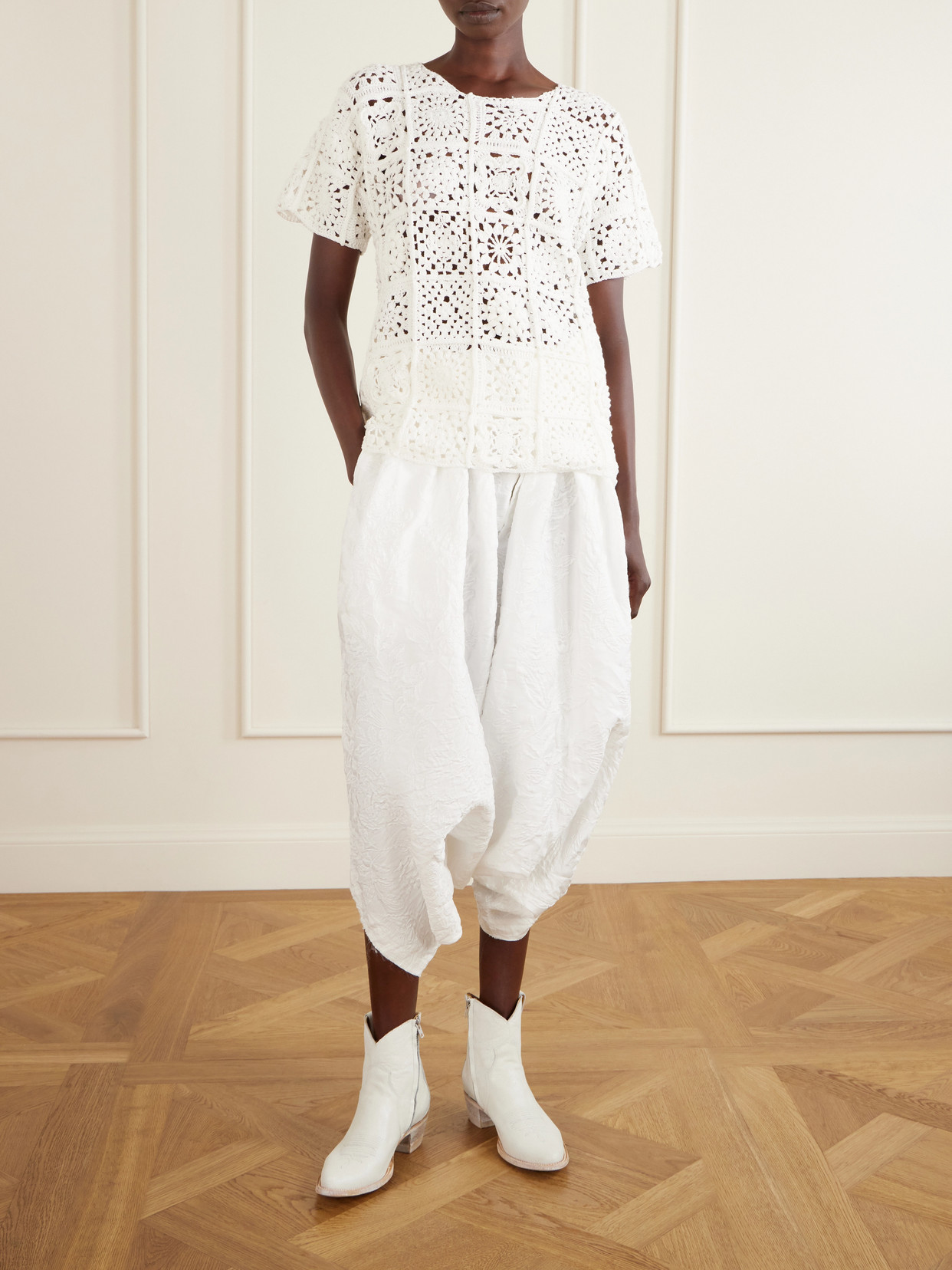 Comme Des Garçons - Crocheted Cotton Top
