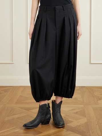 COMME DES GARÇONS Wool wide-leg tapered pants