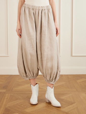 COMME DES GARÇONS Linen wide-leg pants