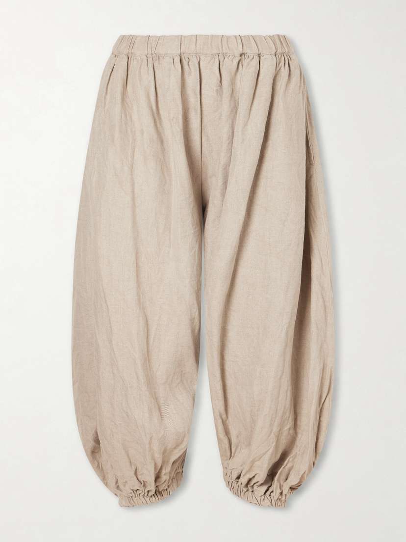 Comme des Garçons Linen Wide-leg Pants