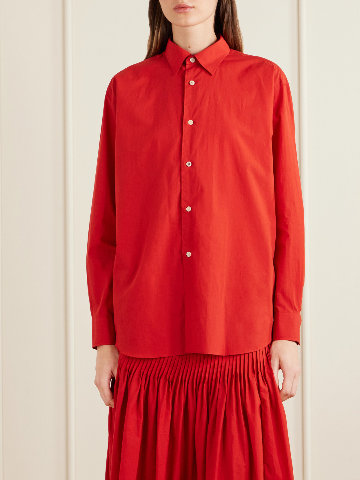 Cotton-Poplin Shirt