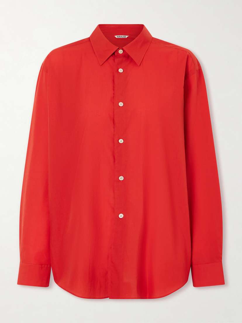Auralee Cotton-poplin Shirt | Thumbnail 7 Auralee Cotton-poplin Shirt | Thumbnail 7