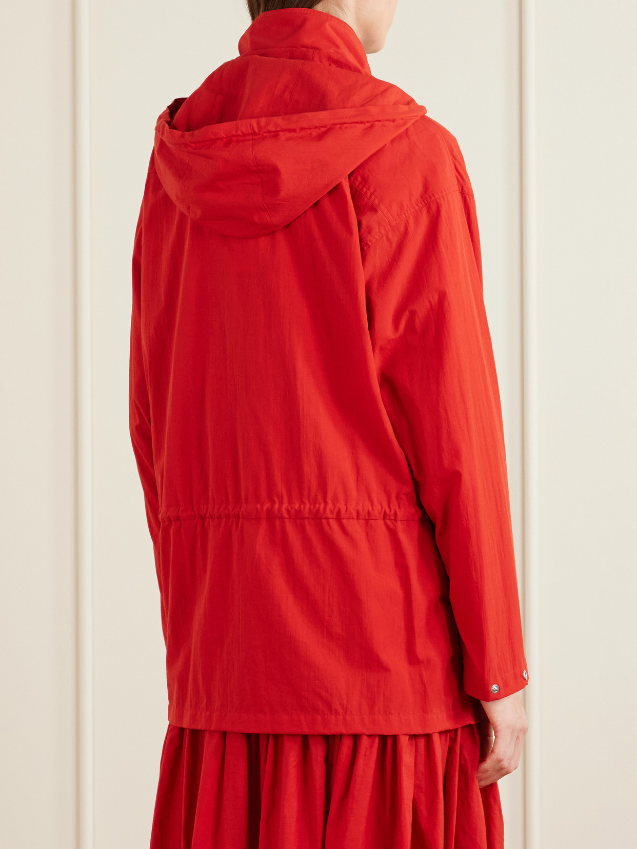 Auralee Cotton Jacket In Red