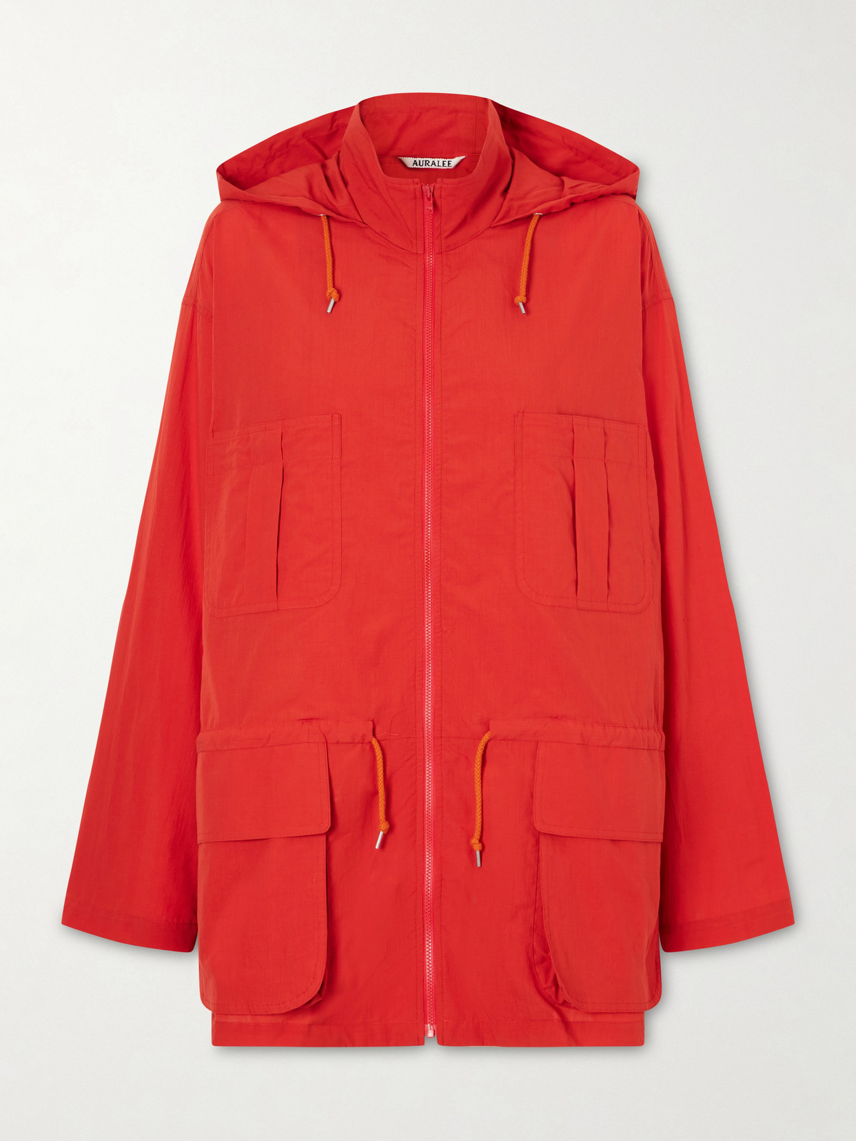 Auralee Cotton Jacket In Red