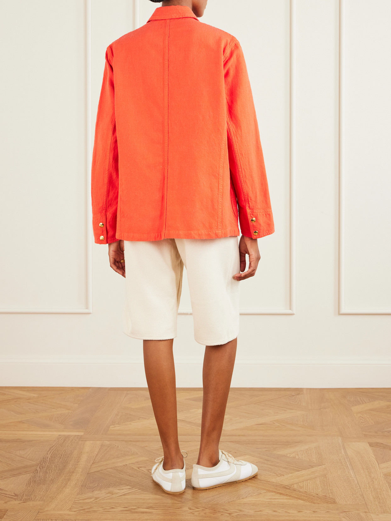 Wool, Cotton And Linen-Blend Jacket
