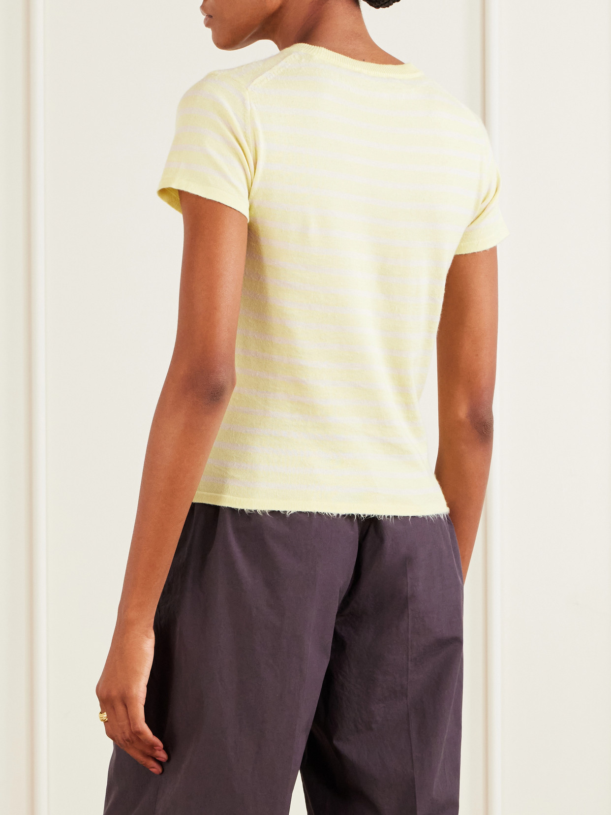 Striped Cotton T-Shirt