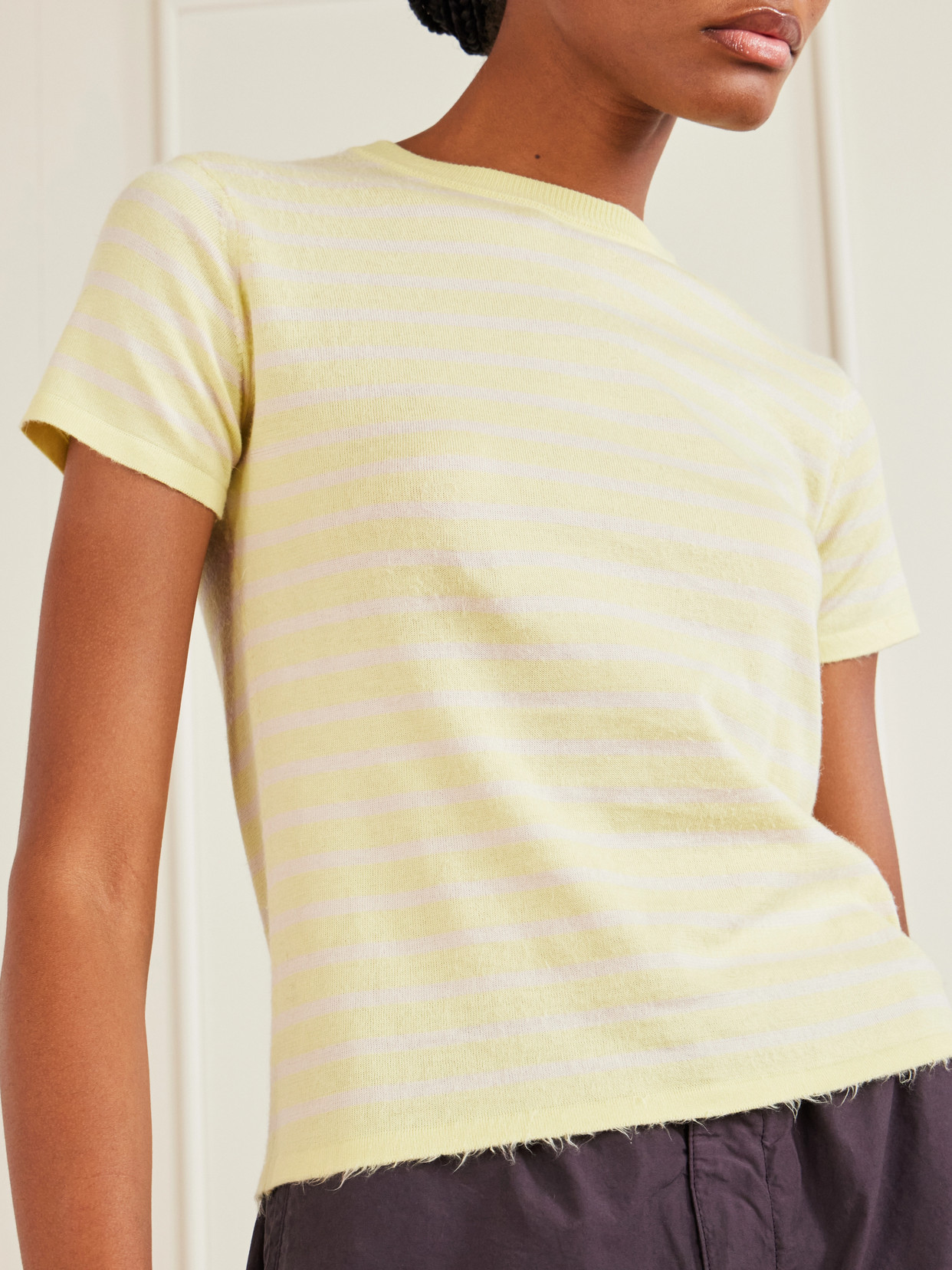 Striped Cotton T-Shirt