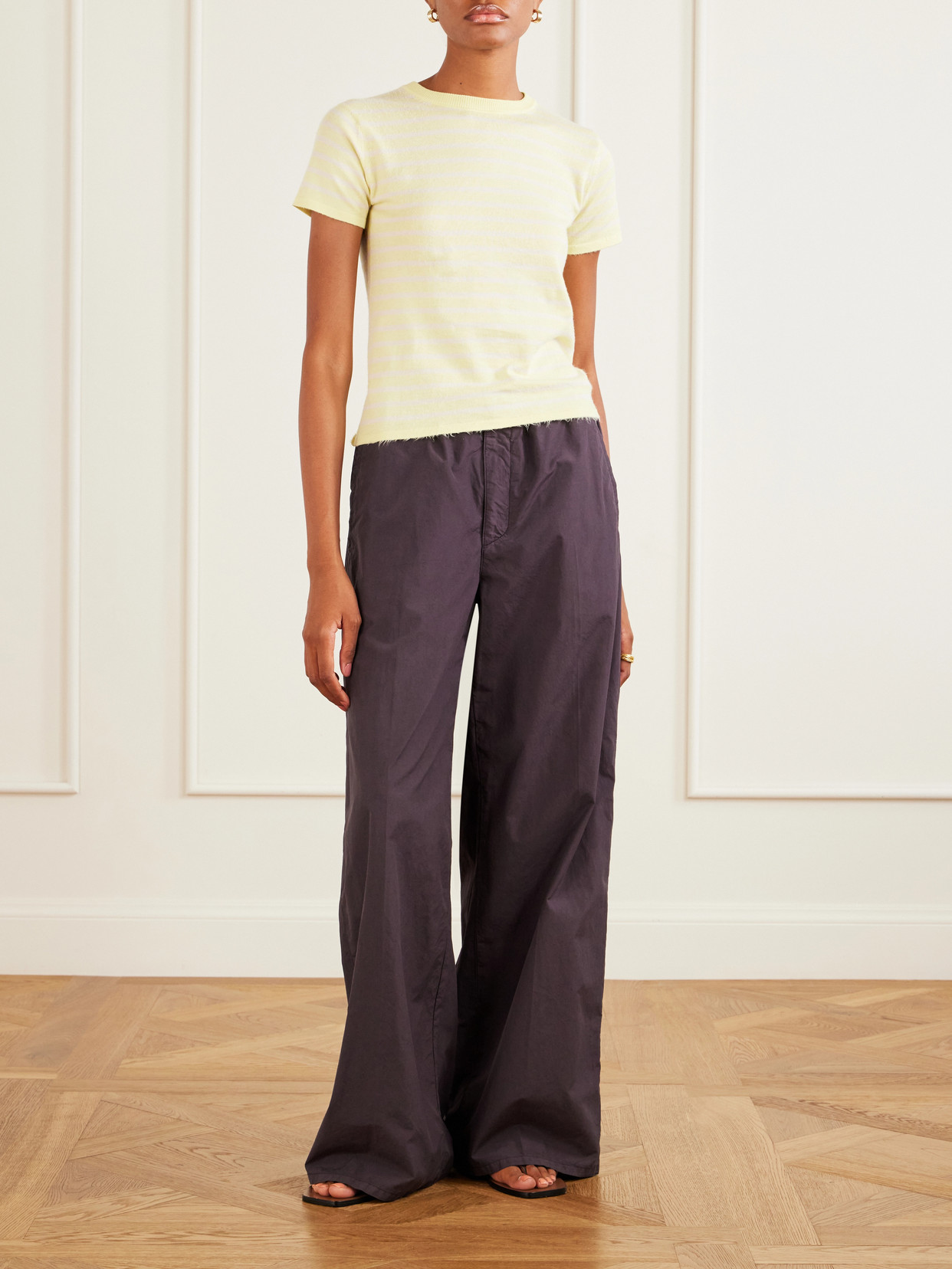 Striped Cotton T-Shirt