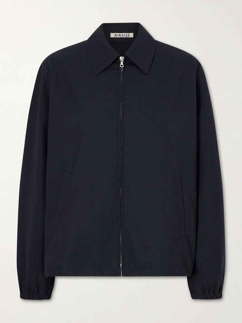 Auralee Wool And Mohair-blend Jacket