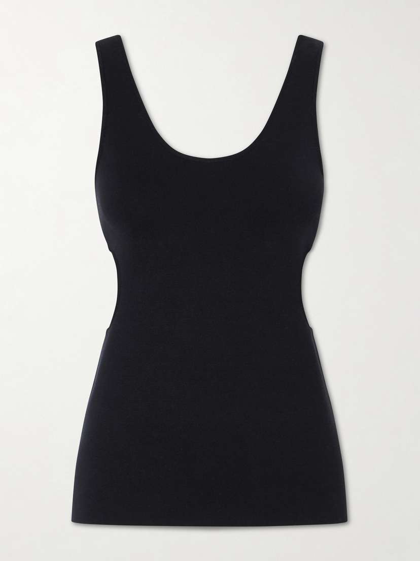 Auralee Cutout Ribbed-knit Jersey Tank | Thumbnail 7 Auralee Cutout Ribbed-knit Jersey Tank | Thumbnail 7