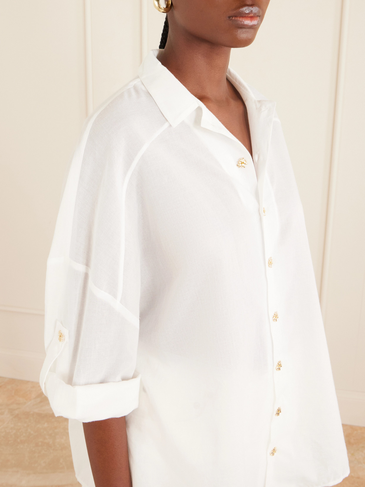 Lanzarote Cotton-Voile Shirt