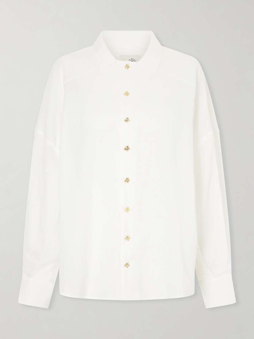 Donde Esteban Lanzarote Cotton-voile Shirt