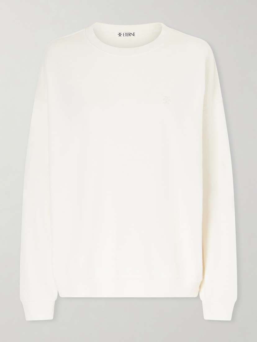 ÉTERNE Cotton-jersey Sweater