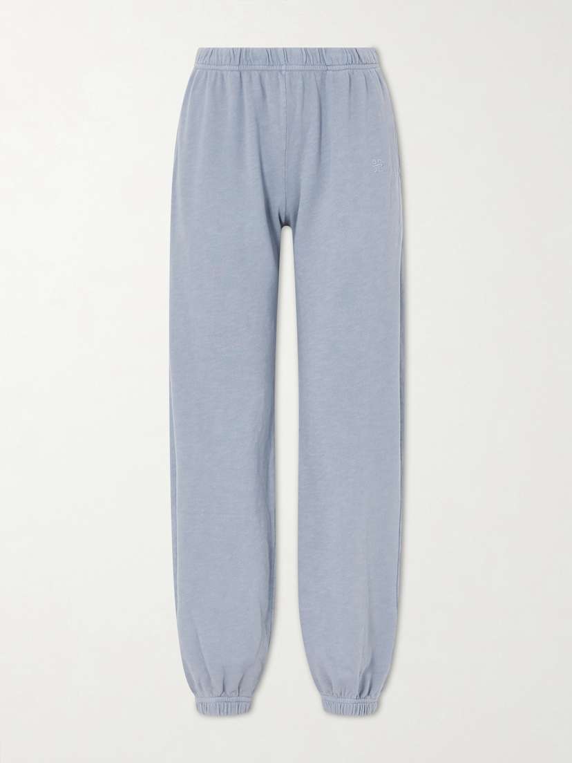 ÉTERNE Vinny Cotton-jersey Tapered Pants