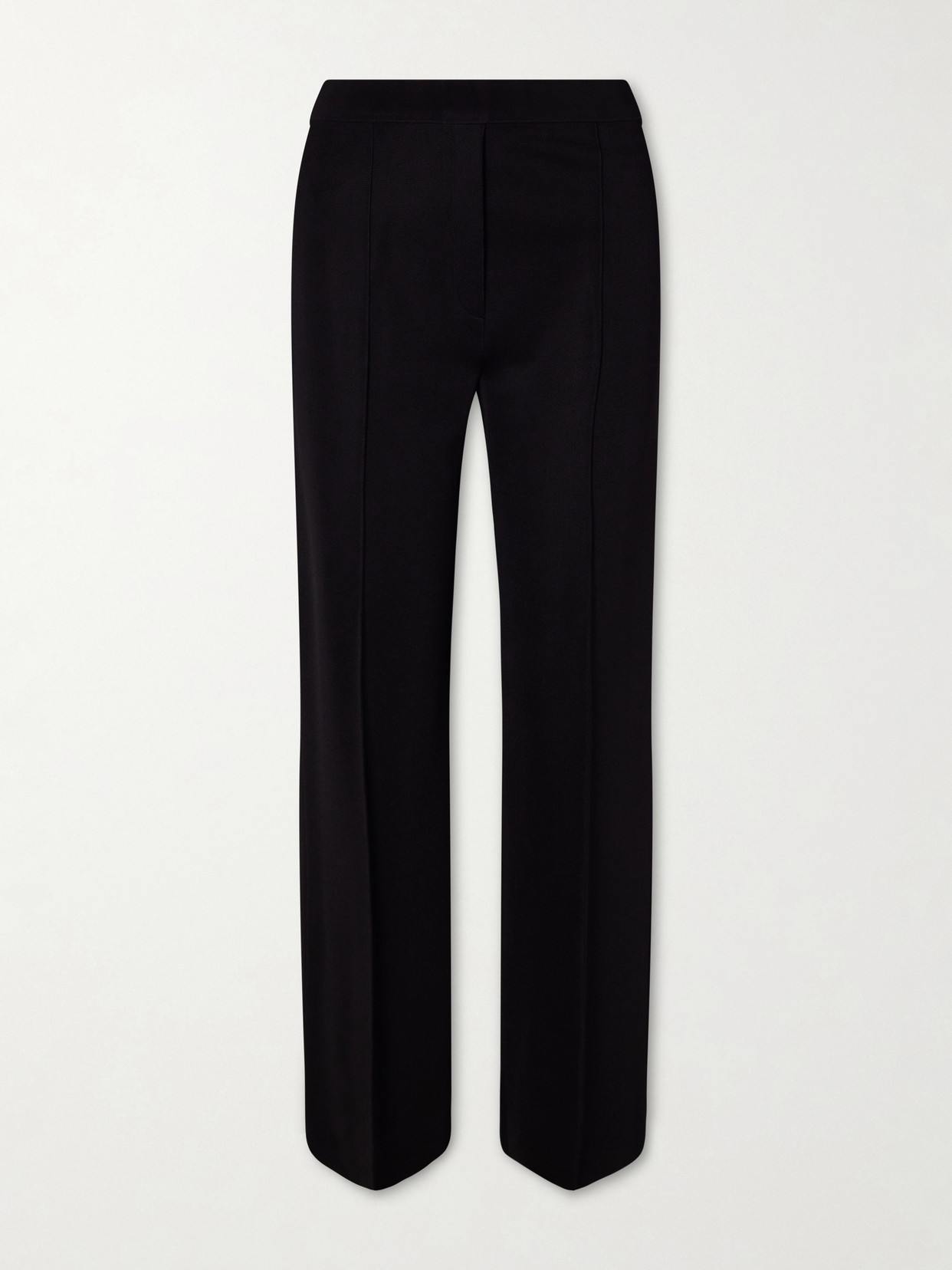 High Sport Evie Pleated Knitted Wide-leg Pants In Animal Print