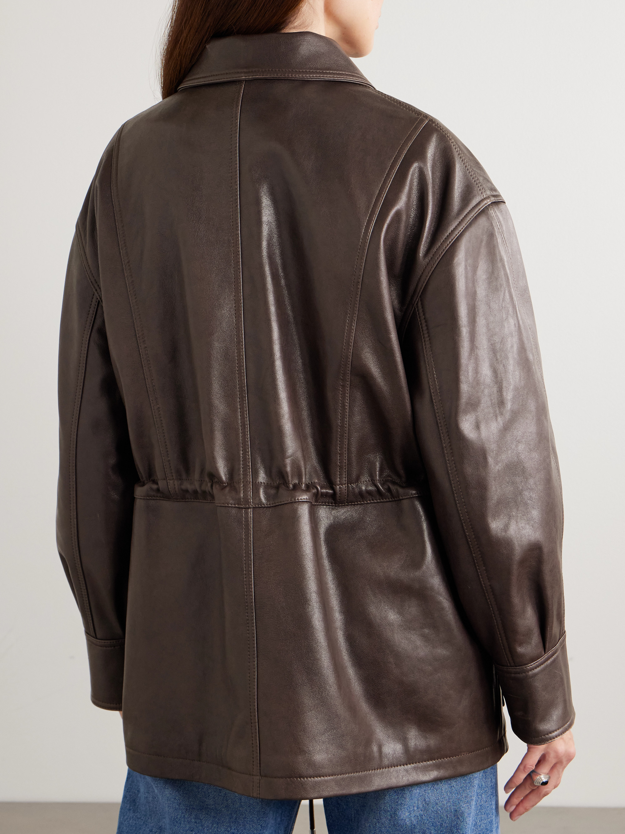 ARMA Maeve leather jacket thumbnail