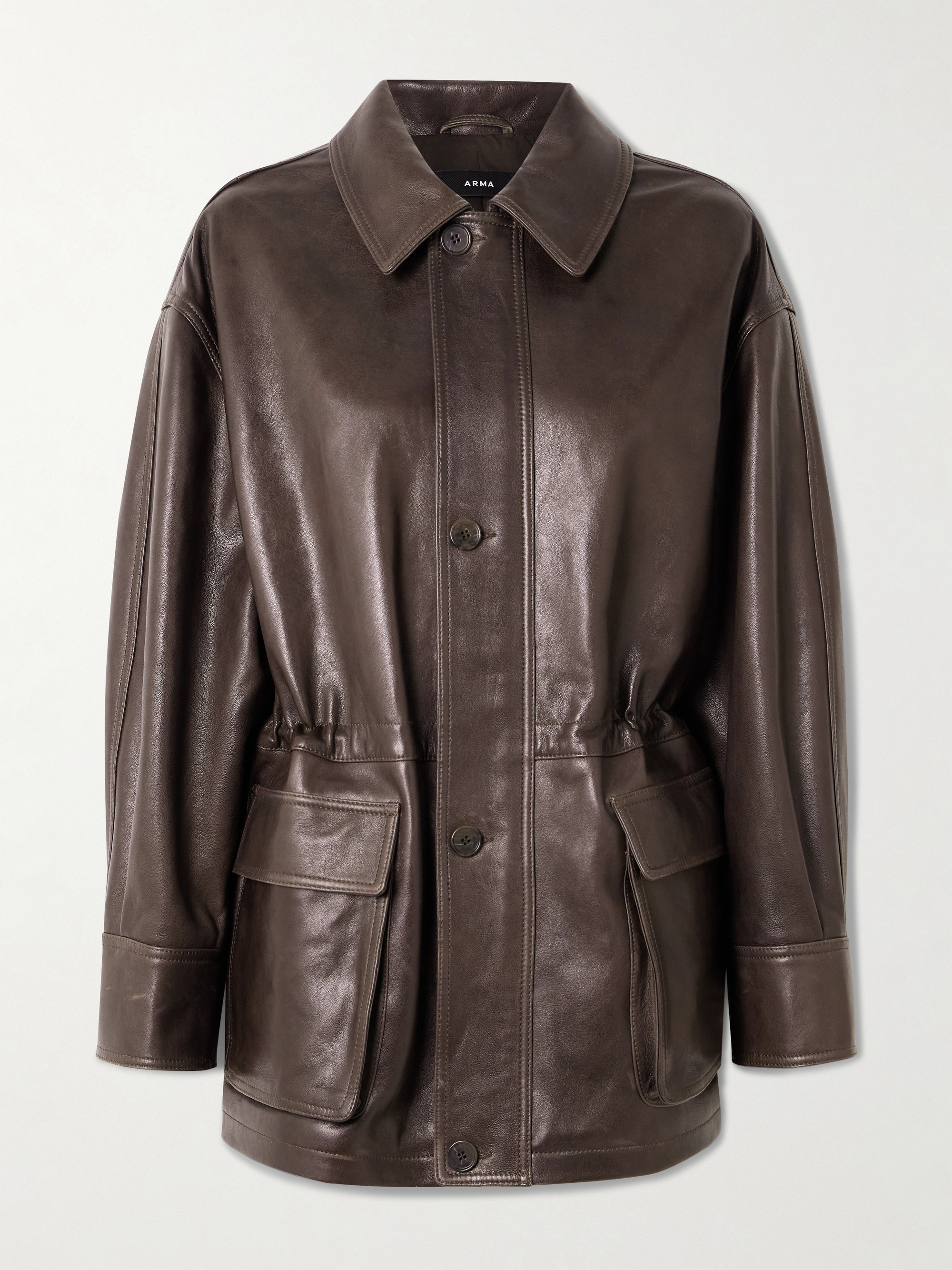 ARMA Maeve leather jacket thumbnail
