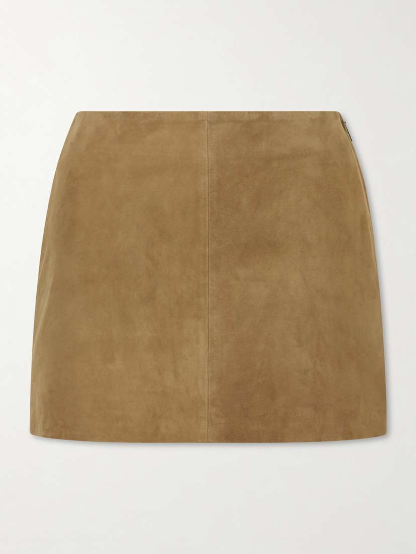 ARMA Melody Suede Mini Skirt - Women's Clothing